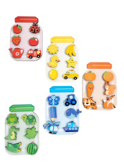 Развивающая игра из дерева на липучках «Цвет в банке» - Фото 10