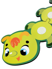 Развивающая игра на липучках «Гусеница» - Фото 2