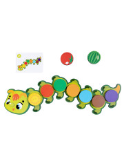 Развивающая игра на липучках «Гусеница» - Фото 3