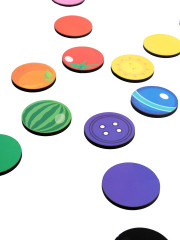 Развивающая игра на липучках «Гусеница» - Фото 4