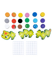 Развивающая игра на липучках «Гусеница» - Фото 6