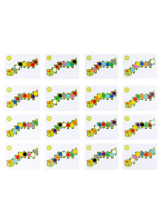 Развивающая игра на липучках «Гусеница» - Фото 8