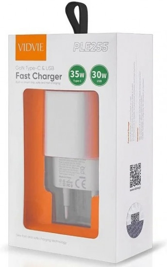 Зарядное устройство Vidvie PLE255 USB Type-C