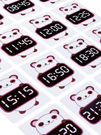 Развивающая игра «Часы. Сколько времени»