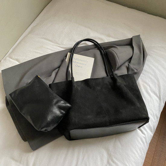 Женская сумка-шопер с косметичкой