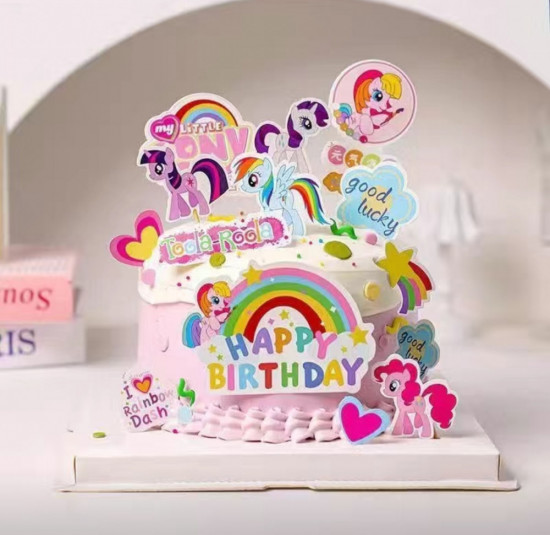 Топперы для торта «My little pony»