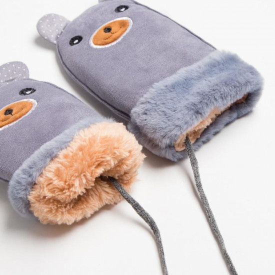 Варежки детские  с вышивкой