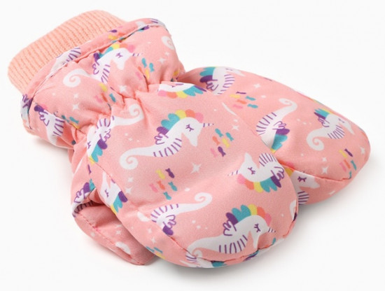 Варежки зимние детские