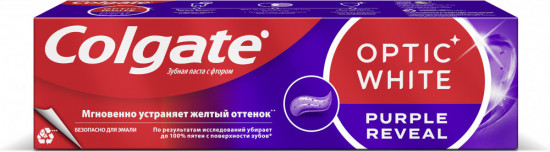 Зубная паста «Optic White Purple Reveal»