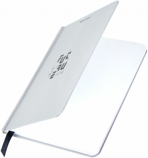 Блокнот в клетку с резинкой