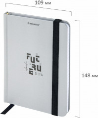 Блокнот в клетку с резинкой - Фото 5