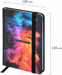 Блокнот в клетку с резинкой - Фото 6