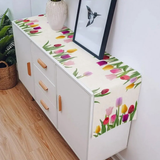 Дорожка на стол «Тюльпаны»