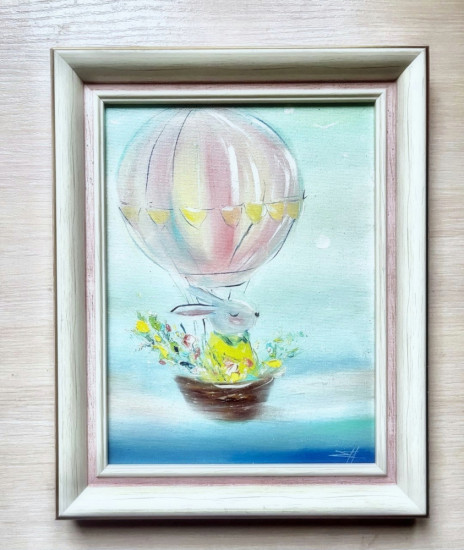 Картина в детскую комнату «Воздушное утро»