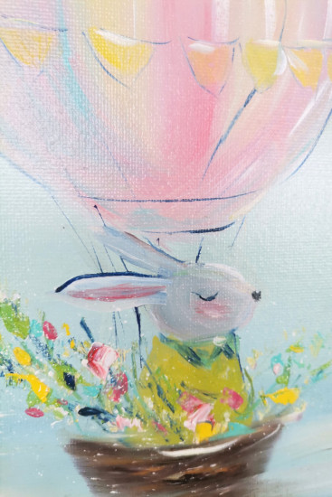 Картина в детскую комнату «Воздушное утро»