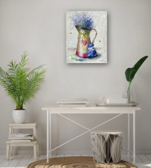 Картина маслом «Лавандовое настроение» - Фото 6