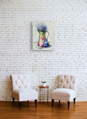 Картина маслом «Лавандовое настроение» - Фото 5