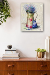 Картина маслом «Лавандовое настроение» - Фото 4