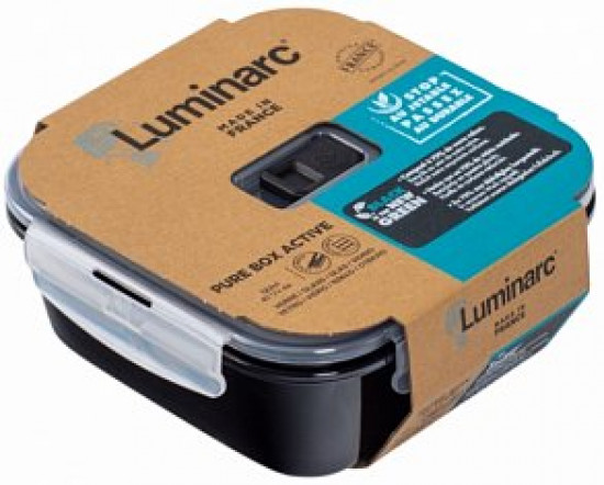 Контейнер пищевой с крышкой «Black Box»