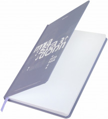 Блокнот с резинкой в клетку - Фото 4