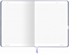 Блокнот с резинкой в клетку - Фото 5