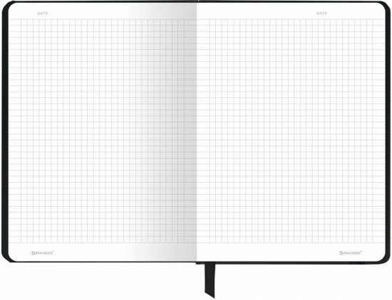 Блокнот с резинкой в клетку