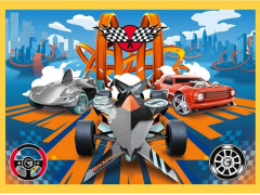 Пазл 4 в 1 «Hot Wheels» - Фото 3