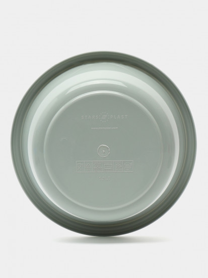 Чашка круглая с крышкой