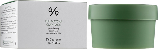 Маска для лица «Jeju Matcha Clay Pack»