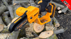 Аккумуляторная цепная мини пила - Фото 1