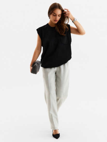 Брюки женские с защипами