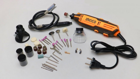 Гравер электрический с гибким валом INGCO
