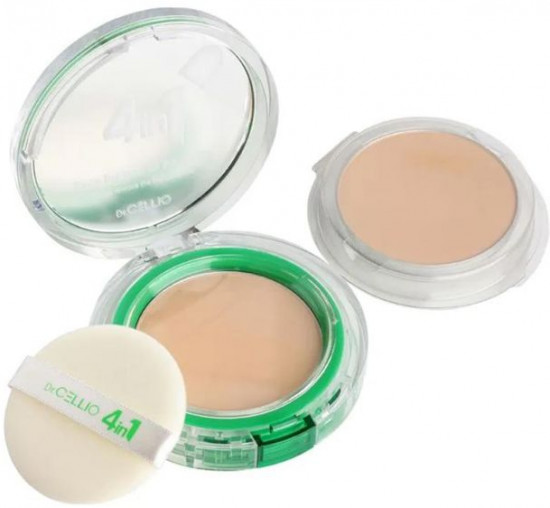 Компактная пудра «4 in 1 Dodo Two Way Cake» SPF 25 PA++ Calming, оттенок Light Beige