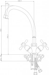 Смеситель для кухни - Фото 1