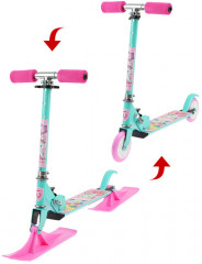 Самокат-снегокат зимний «Пони» - Фото 1