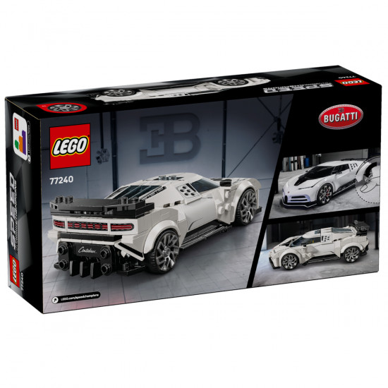 Конструктор LEGO® 77240 Спортивный гиперкар Bugatti Centodieci