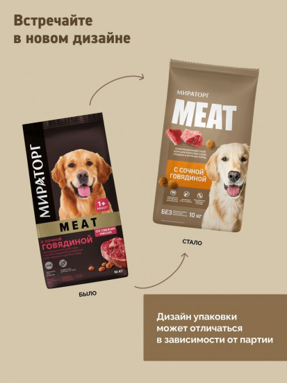 Корм для взрослых собак средних и крупных пород