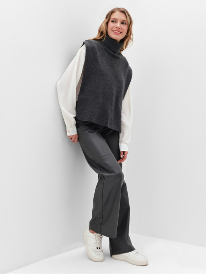 Джемпер-пончо женский