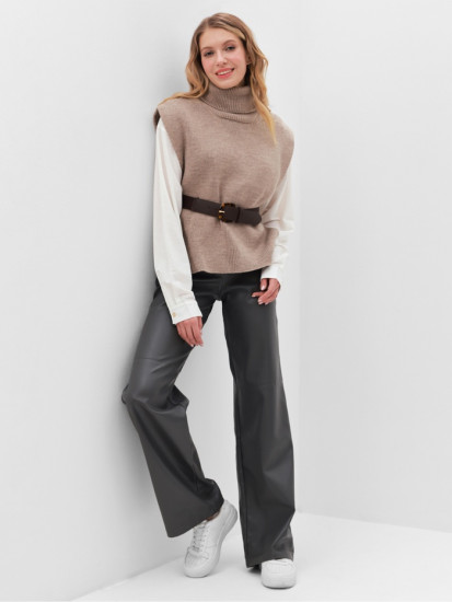 Джемпер-пончо женский