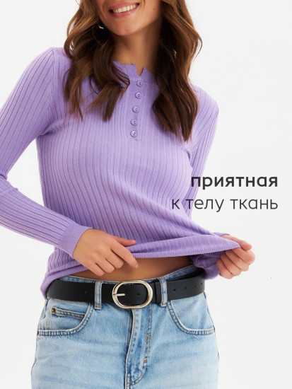 Джемпер на пуговицах женский