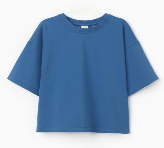 Футболка женская укороченная