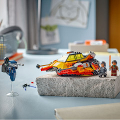 Конструктор Star Wars 75414 Снежный спидер Force Burner. The Force Burner Snowspeeder - Фото 4