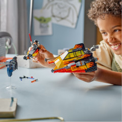 Конструктор Star Wars 75414 Снежный спидер Force Burner. The Force Burner Snowspeeder - Фото 8