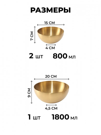 Набор посуды сервировочный