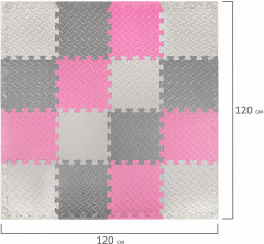 Коврик-пазл напольный - Фото 4