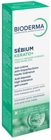 Гель-крем для проблемной кожи лица «Sebium Kerato+»