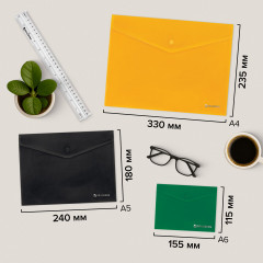 Комплект папок-конвертов с кнопкой - Фото 9