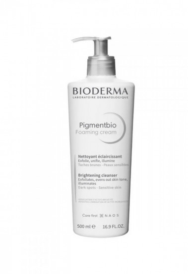 Осветляющая и очищающая пенка-крем для лица «Pigmentbio»