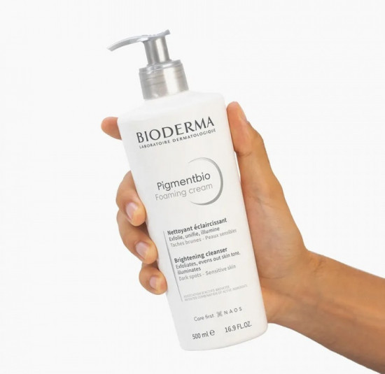 Осветляющая и очищающая пенка-крем для лица «Pigmentbio»