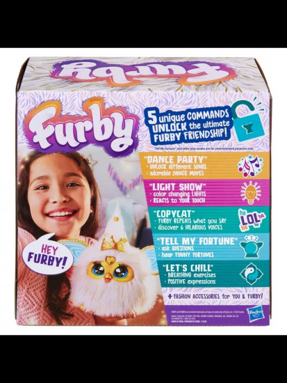 Игрушка интерактивная «Furby. Золотой гламур»
